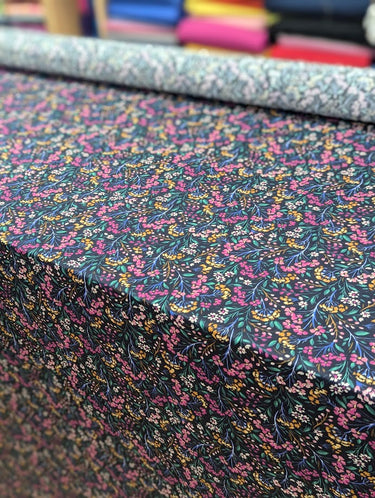 Petal Poetry, 100% Cotton, Sateen