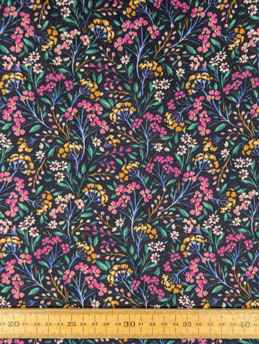 Petal Poetry, 100% Cotton, Sateen