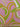 Pink Melody, 100% Silk, Jacquard, Pink Green