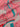 Pink Melody, 100% Silk, Jacquard, Pink Blue
