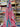 Pink Melody, 100% Silk, Jacquard, Pink Blue