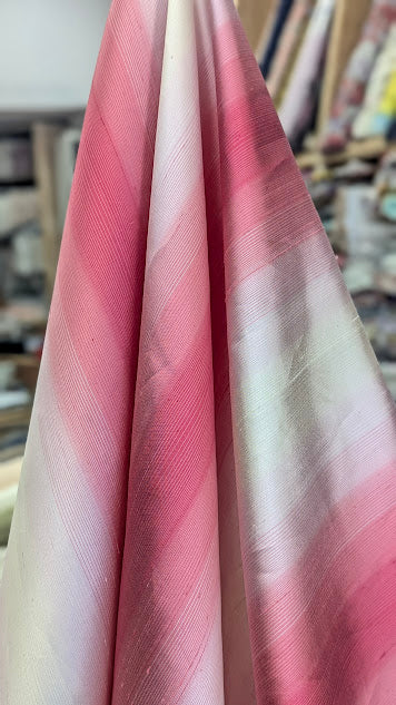 Pink Noise, 100% Silk, Shantung
