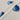 Polka Not Quite 100% Cotton, Lawn, Blue