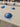 Polka Not Quite 100% Cotton, Lawn, Blue
