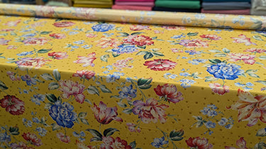 Primavella, 100% Silk, Jacquard, by Ratti, Yellow