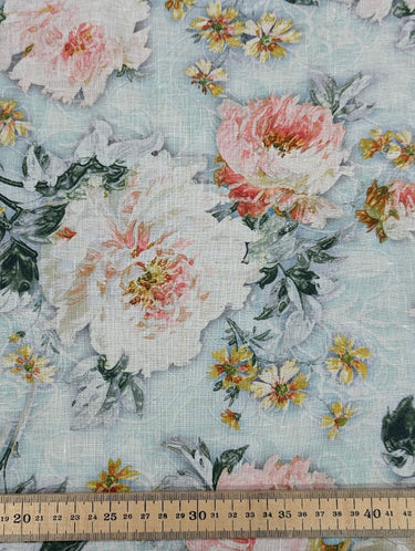 Rose Reverie 100% Linen