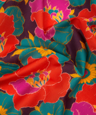 Ikat Anemone A, Tana Lawn™ Cotton