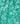 A close-up of a teal green fabric with a white floral and botanical line pattern, showing soft folds and a sheer, lightweight texture.