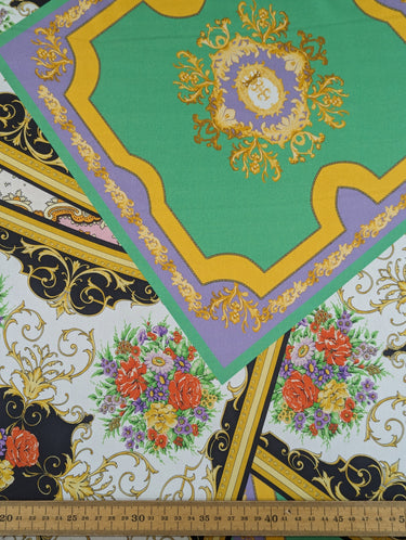 The Filigree Scarves D, Silk Satin