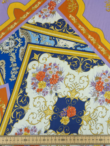The Filigree Scarves B, Silk Satin
