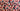 Printed pure wool fabric with pink and red flowers on a dark navy background